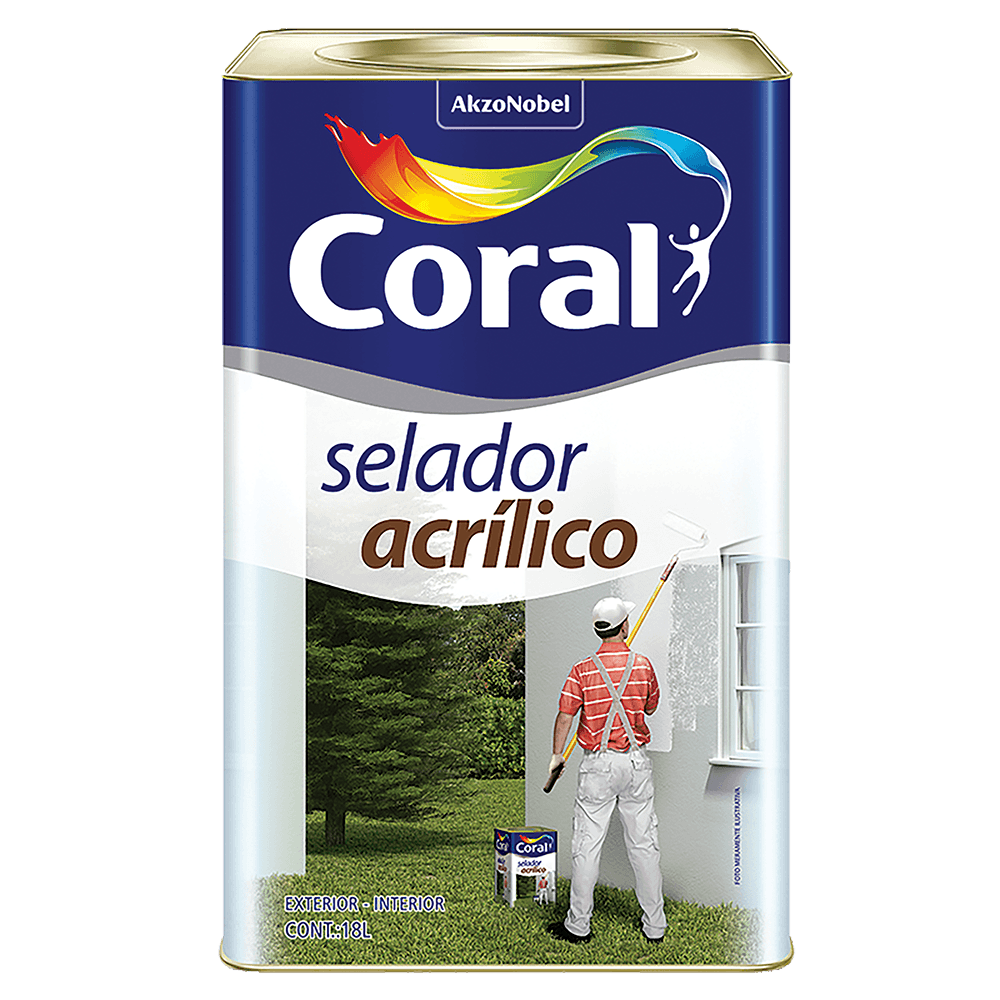 Selador Acrílico Coral 18L
